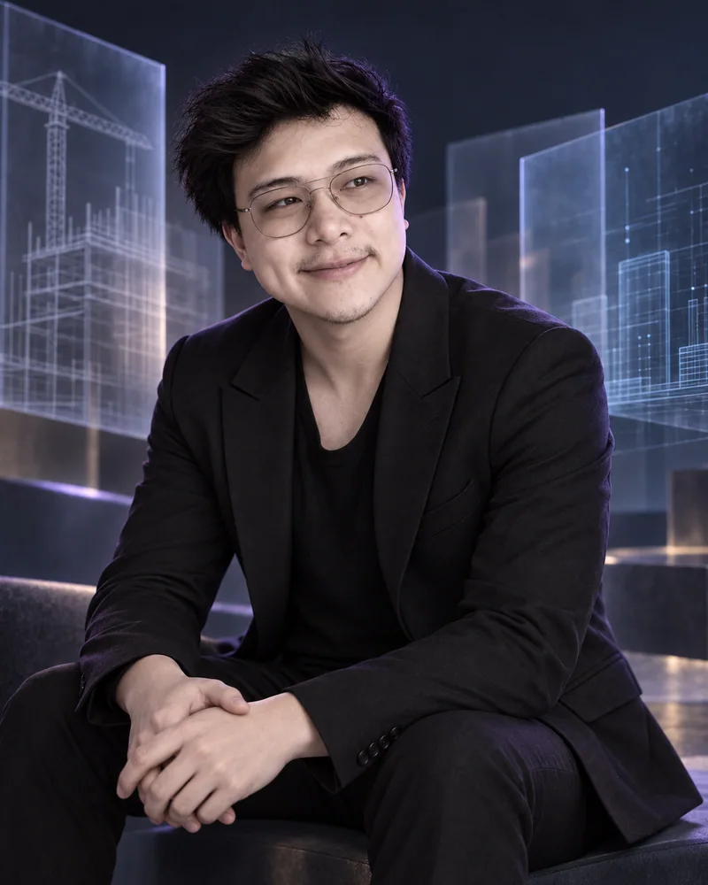 Editorial portrait of Jericho Ong — An evolving perspective